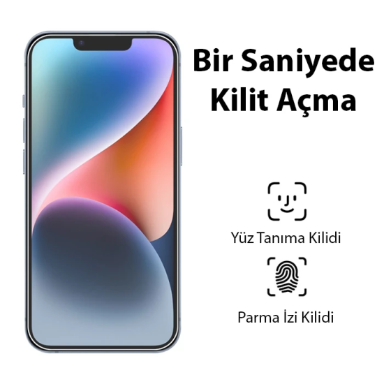 Ally iPhone 15 Full HD Tempered Kırılmaz Cam Ekran Koruyucu