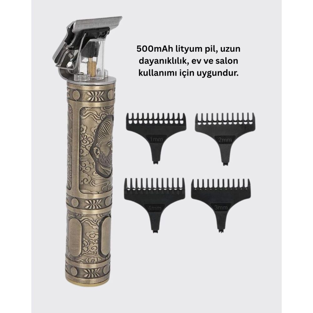 Saç ve Sakal İçin Çok Fonksiyonlu Güçlü Kesme Makinesi