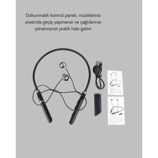 Bluetooth 5.0 ANC Kulaklık – Dokunmatik Kontrol Kristal Netliğinde Mik