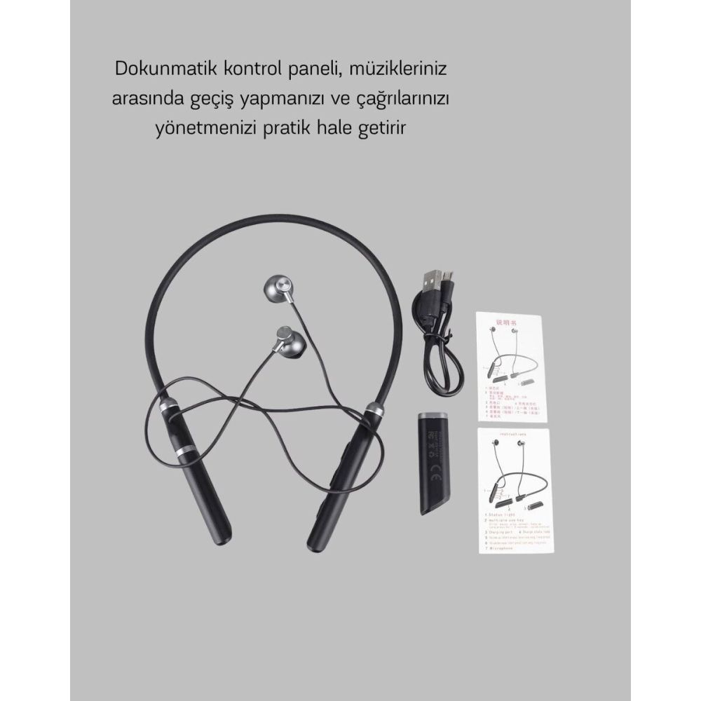 Bluetooth 5.0 ANC Kulaklık – Dokunmatik Kontrol Kristal Netliğinde Mik