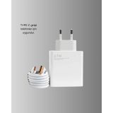 67W Turbo Type-C Hızlı Şarj Adaptörü – Akıllı Koruma Çipli Hızlı Şarj 