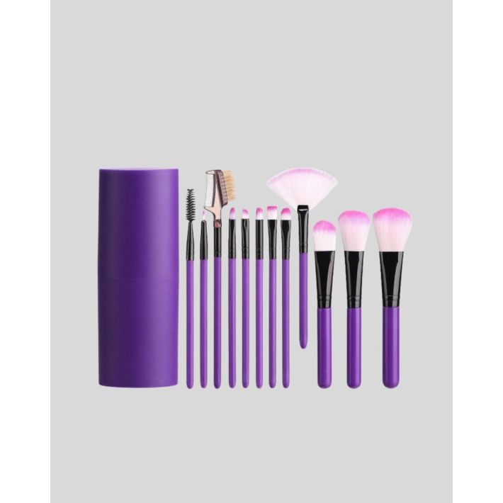 Ultra Yumuşak 12’li Makyaj Fırça Seti – Dökülme Yapmaz Dalin Şampuan i