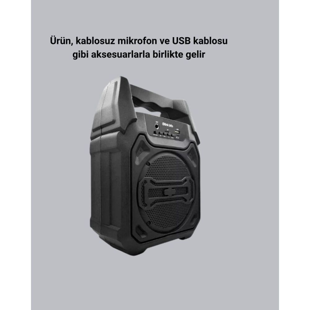 Taşınabilir Şarjlı Hoparlör – Bluetooth TWS ve Uzun Pil Ömrü