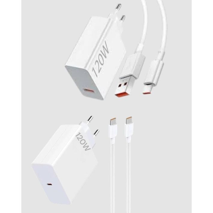 120W Type-C Hızlı Şarj Adaptörü – Akıllı Koruma ve Turbo Güç Desteği