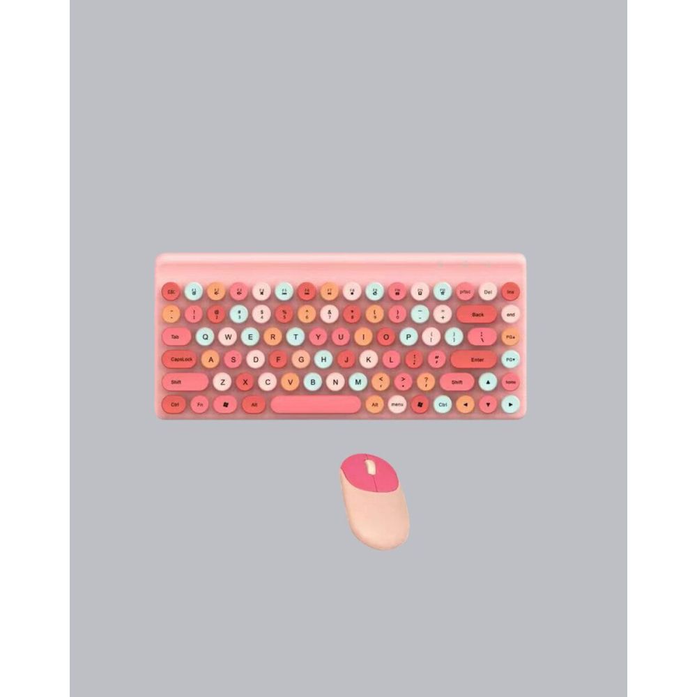 Bluetooth Klavye ve Mouse Kombinasyonu – USB Alıcılı Kompakt Uzun Ömür