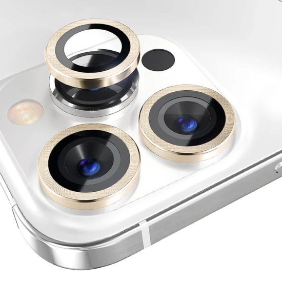 ALLY iPhone 15 Pro/15 Pro Max Kamera Lens Koruma Camı