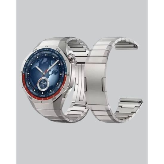 Gümüş Akıllı Saat 46mm Kasa