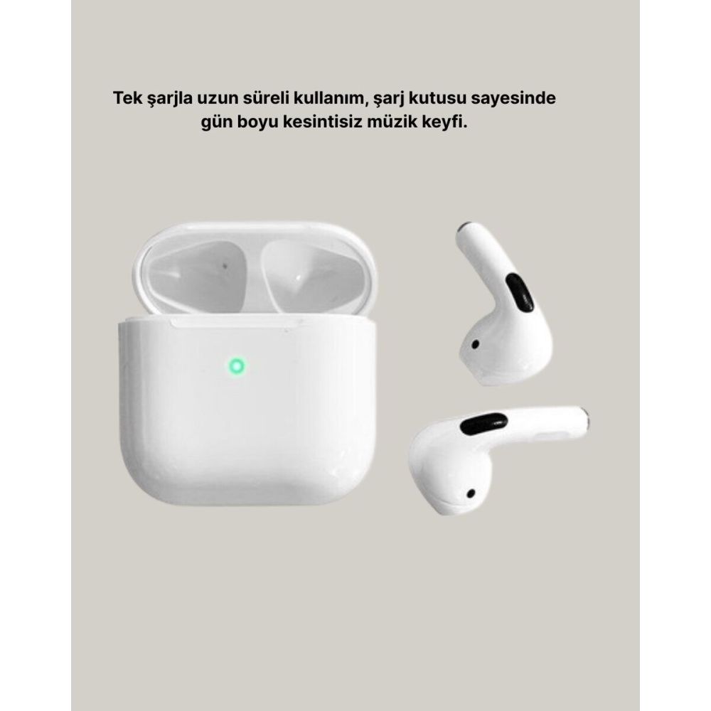 Dokunmatik Kontrollü 2. Nesil Bluetooth 5.0 Uzun Pil Ömürlü Kulaklık