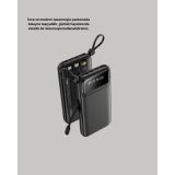 Çoklu Güvenlik Korumalı 20.000 mAh Powerbank Fener Özellikli