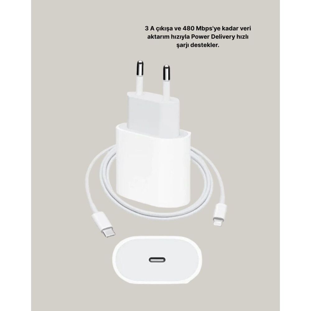 IOS Tüm Serilerle Uyumlu 30W Hızlı Şarj Aleti 11 12 13 14/Pro Max Mini