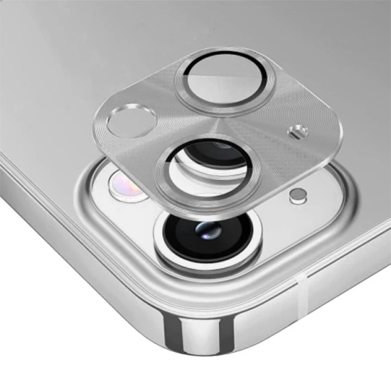 ALLY iPhone 15-15 Plus Metal Tempered Kamera Lens Koruyucu