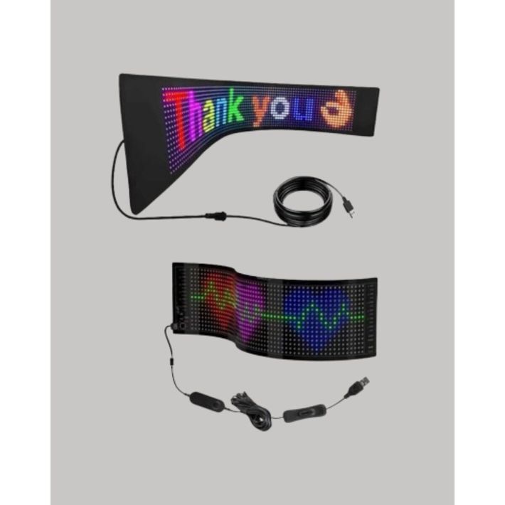 Gece Kullanıma Uygun Pixel RGB LED Panel Estetik Atmosfer Işığı