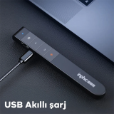 İNPHİC PL1 Projeksiyon Multimedya Sunum Şarjlı Kırmızı Lazerli Uzaktan