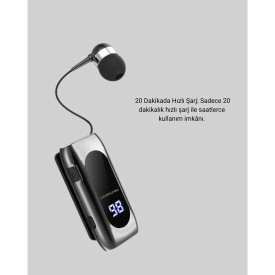 DS-F210 Kablosuz Kulaklık – 25 Saat Kullanım & Hızlı Şarj