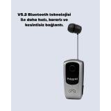 10 Saat Konuşma Süreli Klipsli Bluetooth Kulaklık