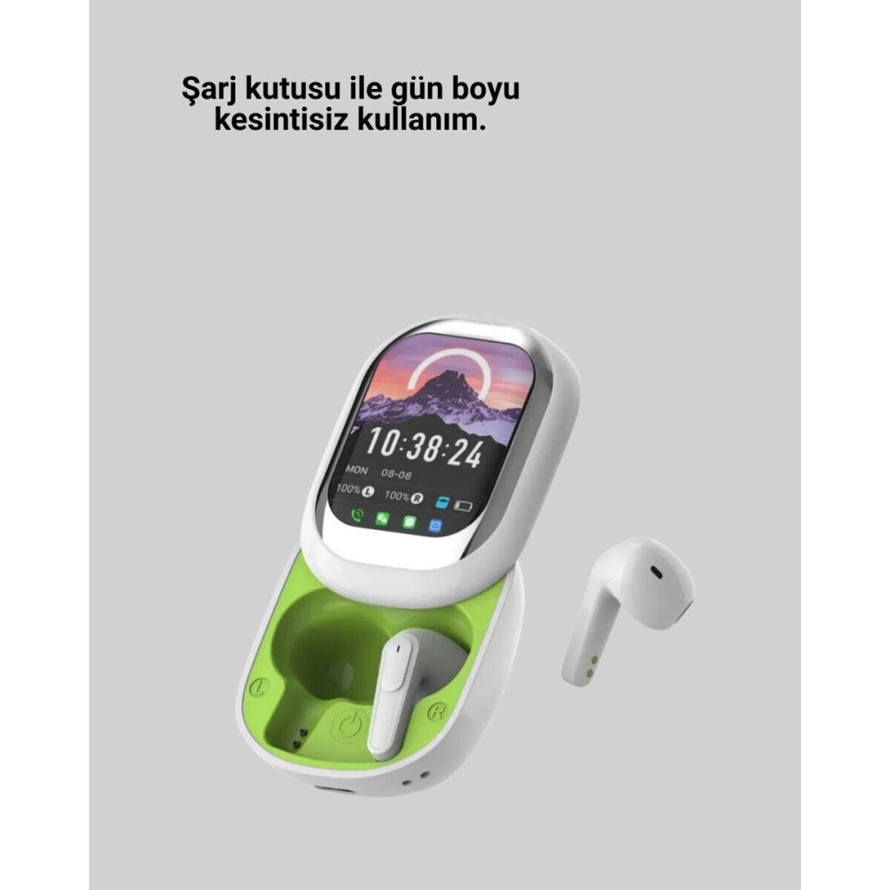 Gürültü Engelleyici Uzun Pil Ömürlü Stereo Bluetooth Kulak İçi Kulaklı