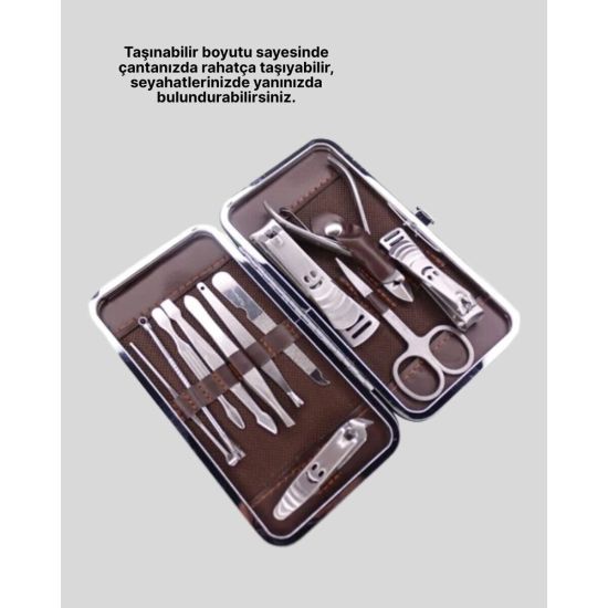Tüm İhtiyaçlara Uygun Taşınabilir Manikür & Pedikür Seti