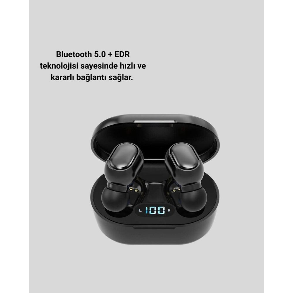Titanyum Hoparlörlü Kablosuz Bluetooth Kulaklık