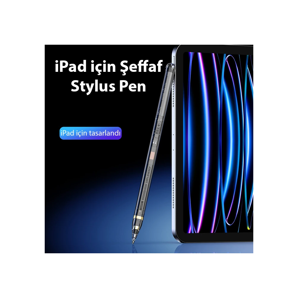 Dux Ducis SP-04 Manyetik Şarjlı Stylus Pen iPad Tablet Dokunmatik Kale