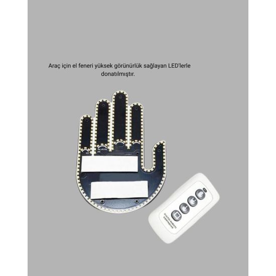 Aracınız İçin Eğlenceli ve Güvenli İletişim: LED Jest Lambası Uzaktan 