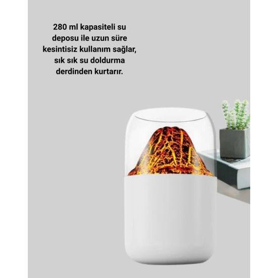 Su Hazneli LED Işıklı Aromaterapi Difüzörü