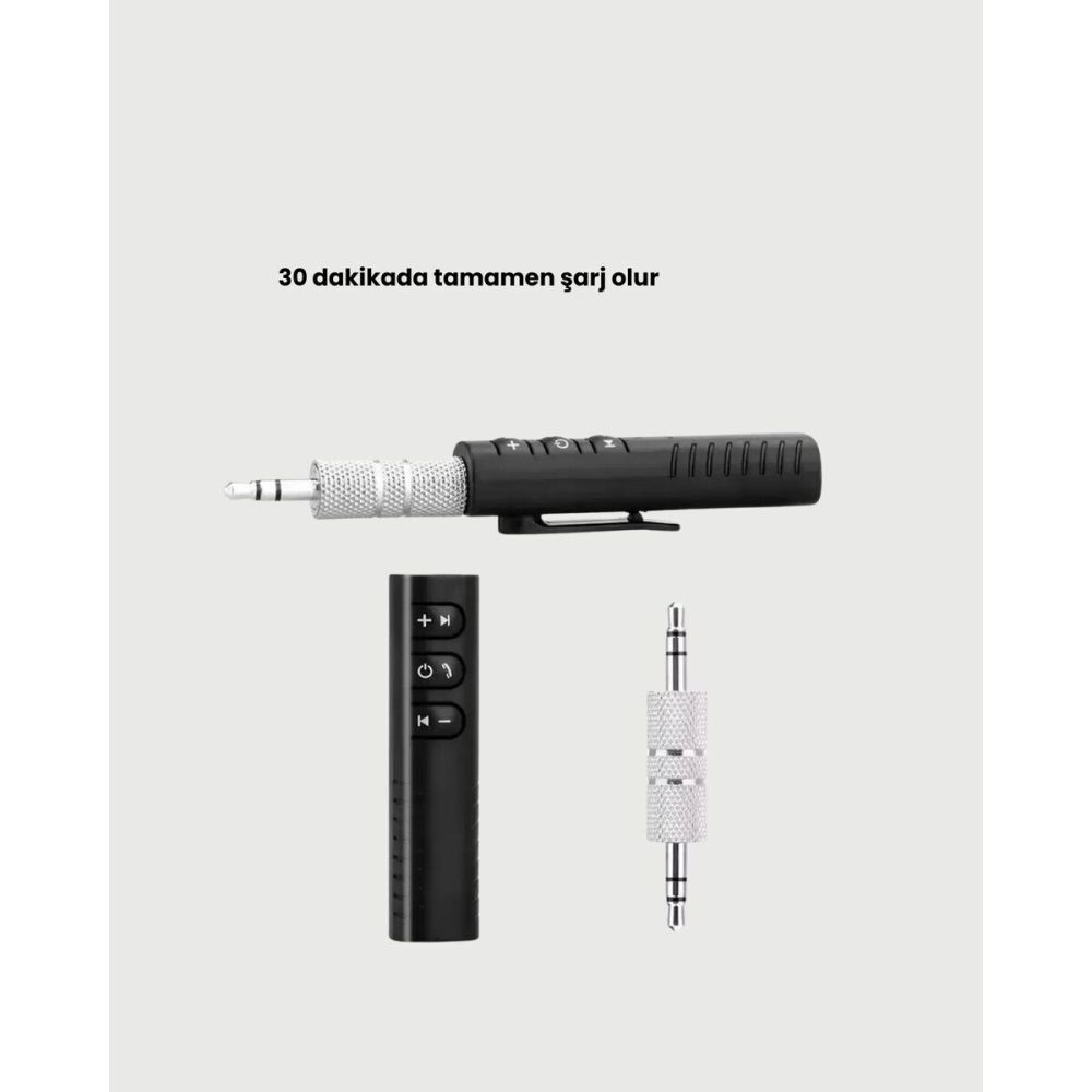 Bluetooth 4.1 Ses Alıcısı | 3.5mm Girişli Hoparlör & Kulaklıklar İçin 