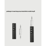 Mini Bluetooth Ses Adaptörü – Hoparlör Araç Radyosu ve Kulaklık İçin