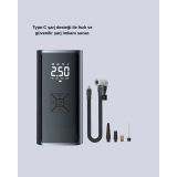 80W Kablosuz Dijital Ekranlı Taşınabilir Lastik Şişirme Pompası