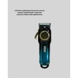 Profesyonel Saç Kesme Makinesi – 2000 mAh Şarjlı LCD Ekranlı