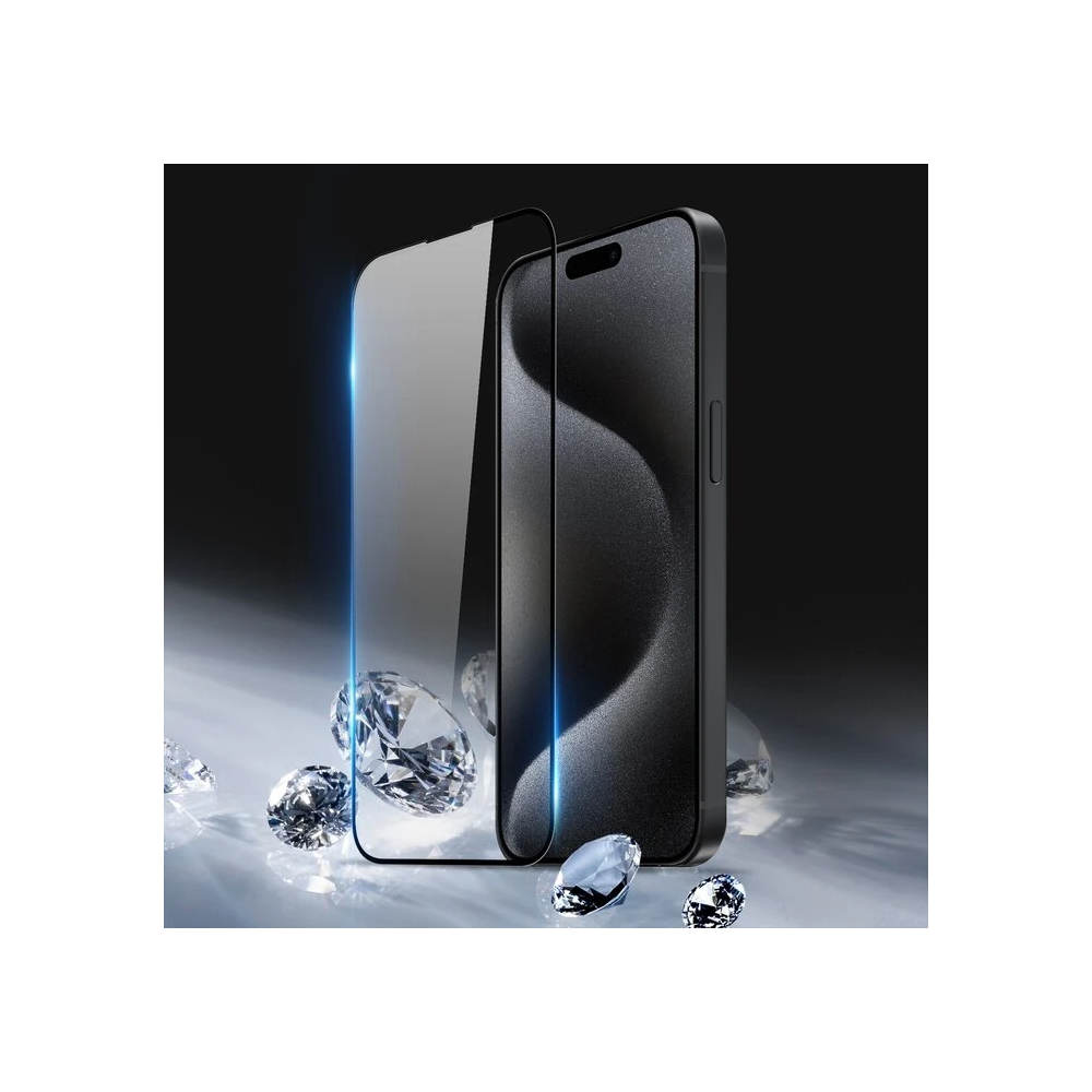 Dux Ducis iPhone 15 Plus Full Kaplama Tempered Cam Ekran Koruyucu