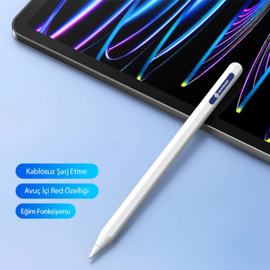 Dux Ducis SP-03 Kablosuz Şarjlı Stylus Pen iPad Tablet Dokunmatik Kale