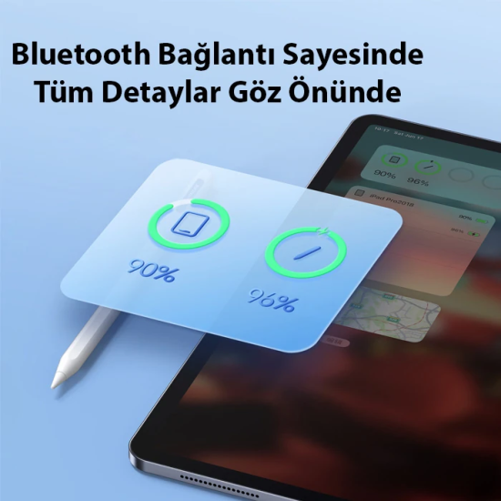 Dux Ducis SP-03 Kablosuz Şarjlı Stylus Pen iPad Tablet Dokunmatik Kale