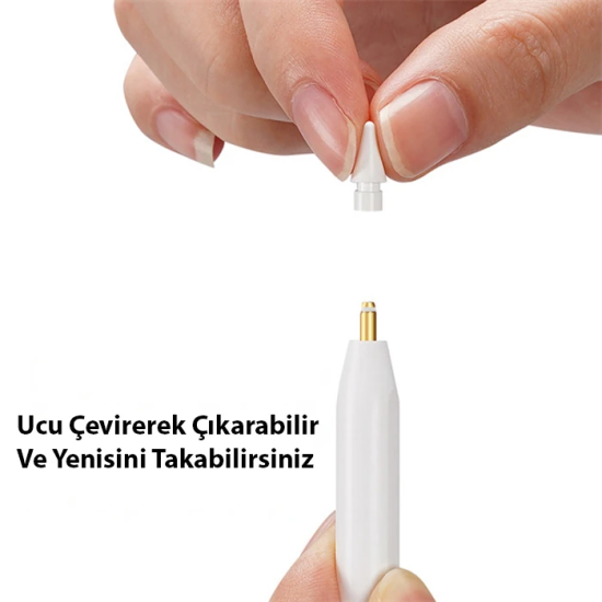 Dux Ducis Apple Pencil İçin Yedek Uç 2 Adet