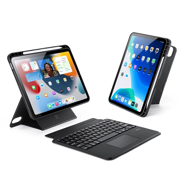 Dux Ducis iPad 10(2022) DK Series Kablosuz Bluetooth Klavye Touchpad K