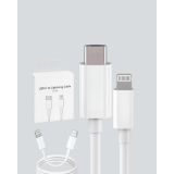 Aşırı Şarj ve Pil Koruması ile Akıllı Çipli Lightning Kablo 1.2m