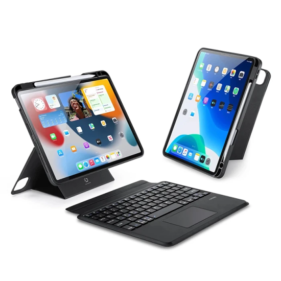 Dux Ducis iPad Pro 12.9 DK Series Kablosuz Bluetooth Klavye Touchpad K