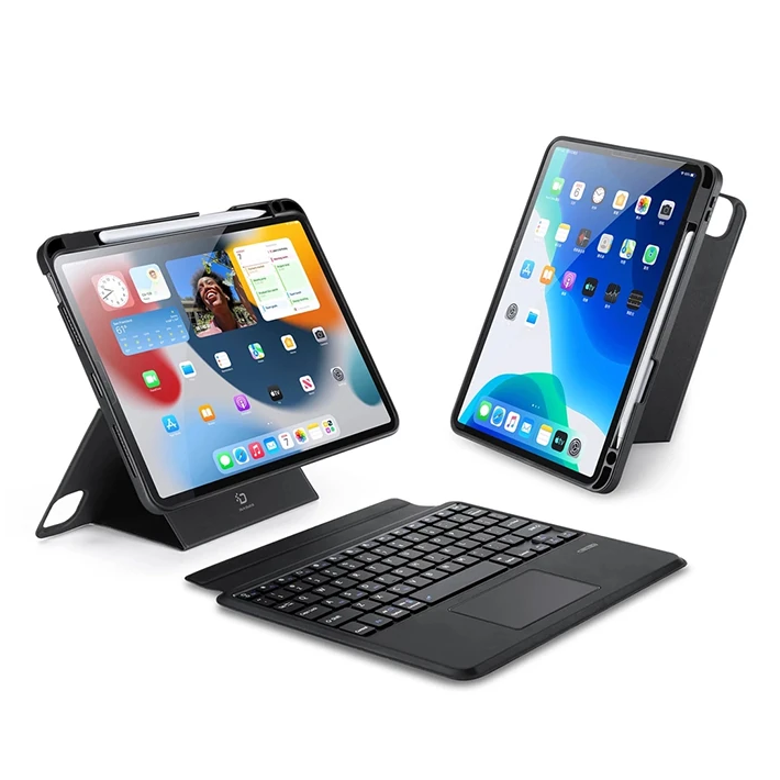Dux Ducis iPad Pro 12.9 DK Series Kablosuz Bluetooth Klavye Touchpad K