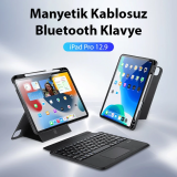 Dux Ducis iPad Pro 12.9 DK Series Kablosuz Bluetooth Klavye Touchpad K