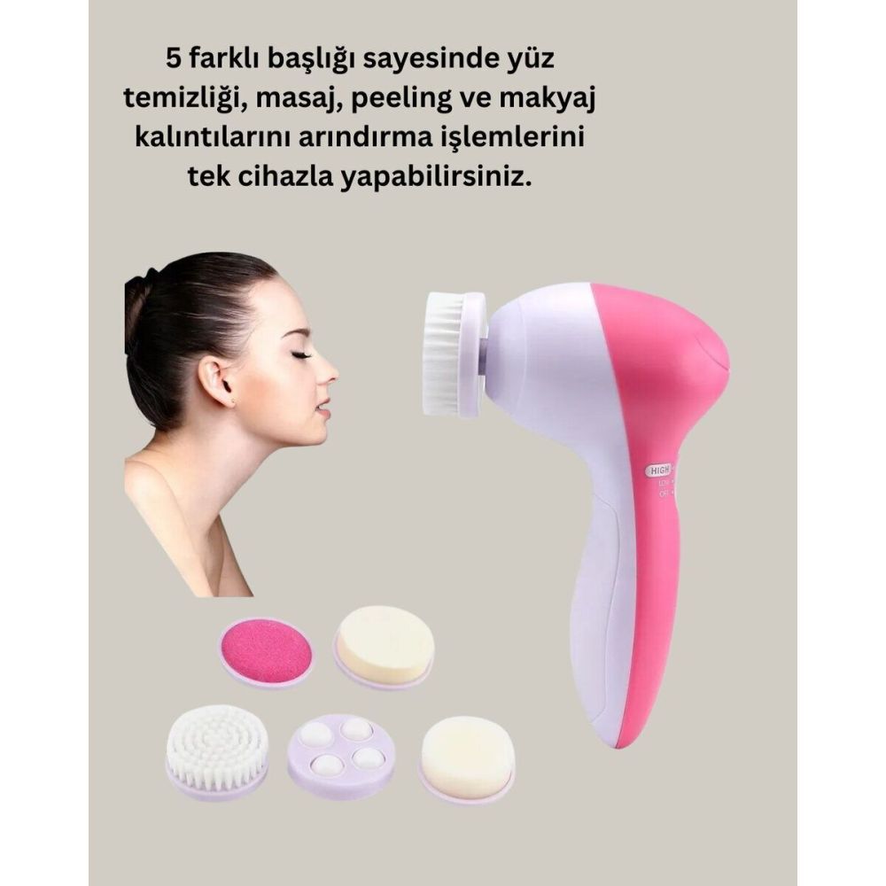 Yüz Makyaj Temizleme Cihazı Yüz Masaj Aleti Cilt Bakım Aleti
