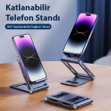 Dux Ducis Z-Shape Alüminyum Alaşımlı Katlanır Telefon Standı