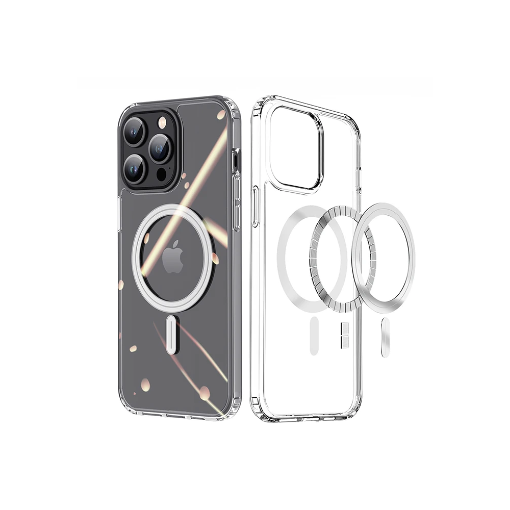 Dux Ducis Clin Mag Series iPhone 15 Pro Magsafe Uyumlu Manyetik Siliko