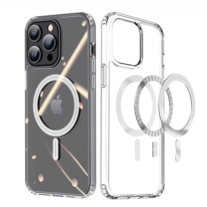 Dux Ducis Clin Mag Series iPhone 15 Pro Magsafe Uyumlu Manyetik Siliko