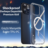 Dux Ducis Clin Mag Series iPhone 15 Pro Magsafe Uyumlu Manyetik Siliko