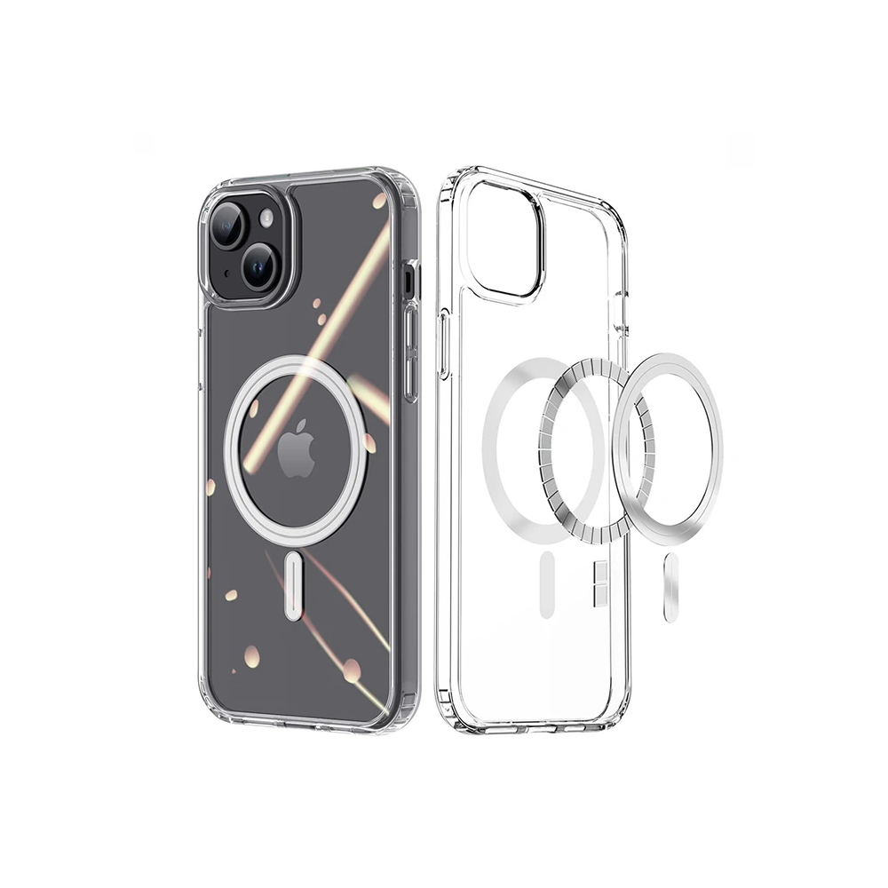 Dux Ducis Clin Mag Series iPhone 15 Plus Magsafe Uyumlu Manyetik Silik