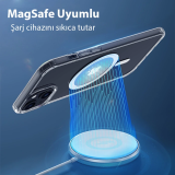Dux Ducis Clin Mag Series iPhone 15 Magsafe Uyumlu Manyetik Silikon Kı