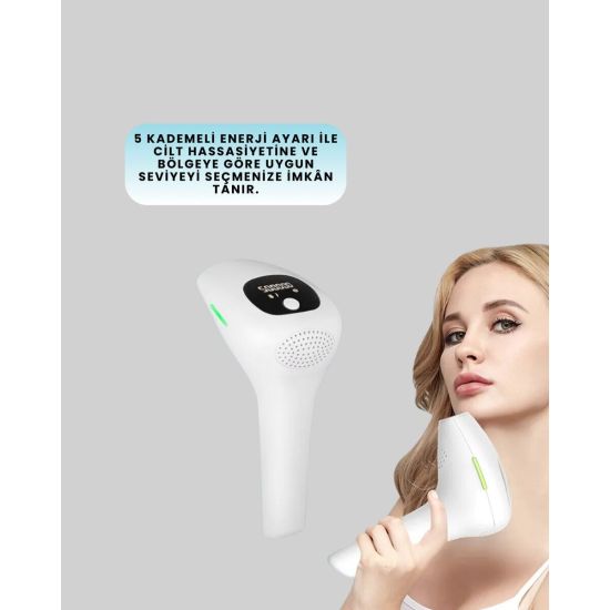 Hasuba HS-262 IPL Epilasyon Cihazı 5 Kademe 1M Atım