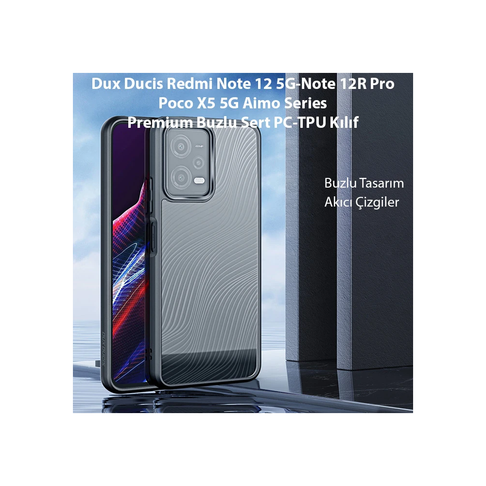 Dux Ducis Redmi Note 12 5G/Note 12R Pro/Poco X5 5G Aimo Series Premium