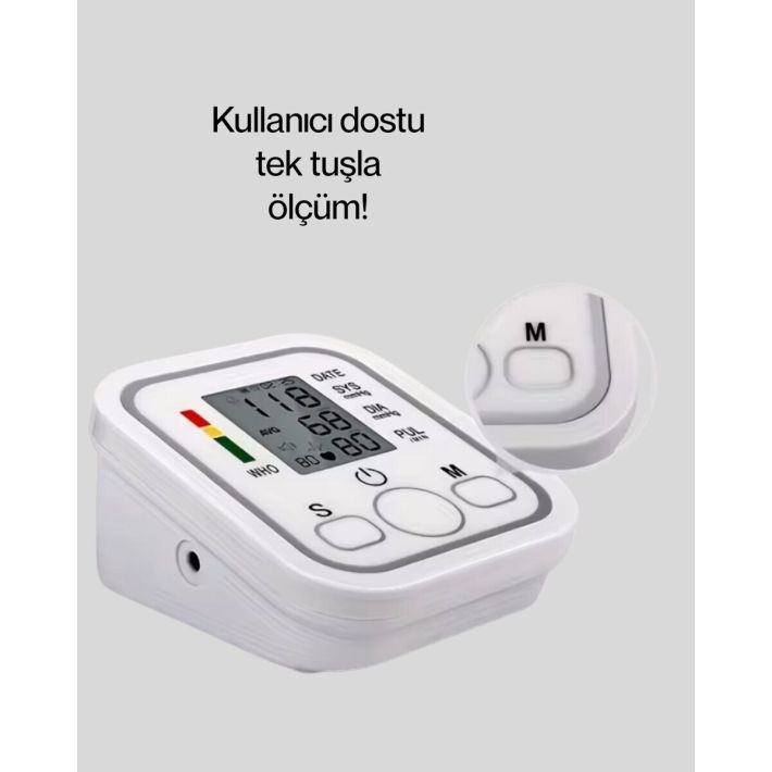 Yüksek Hassasiyetli Dijital Tansiyon Ölçer