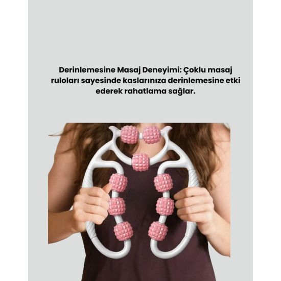 Plastik Masaj Aleti Derin Doku Kas Gevşetici Rulo