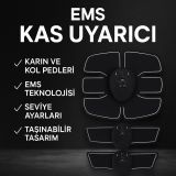 Evde Spor İçin Orijinal EMS Kas Çalıştırma Aleti 2025 Titreşimli Seri